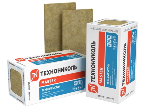 Утеплитель ТЕХНОНИКОЛЬ Техноакустик 50х600х1200 (уп.8шт 5,76м2 0,288м3) (24) пл.45