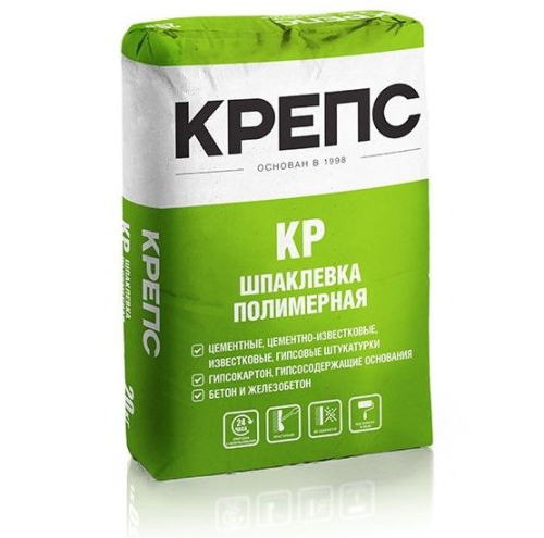Шпатлевка КРЕПС КР белая (20 кг) /56
