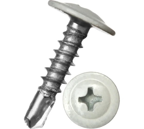 Саморез ПШС 4,2х16 RAL9003 (250шт)