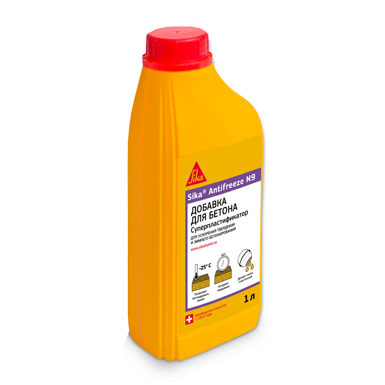 Добавка в бетон Sika Antifreeze N9 RU (1 л)