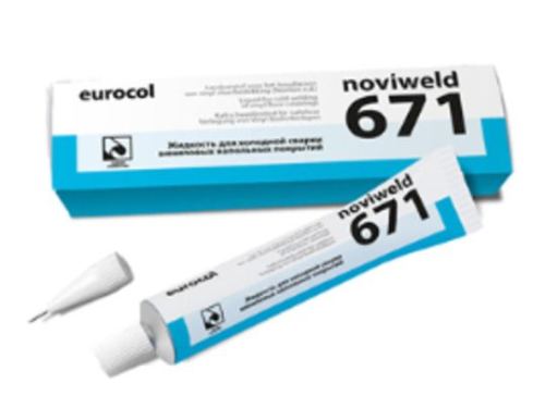 Клей для холодной сварки швов eurocol 671 NOVIWELD 42 г (тюбик с иголкой) на 20п/м