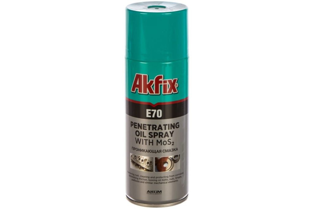 Смазка проникающая Akfix E70 (400 мл)/24