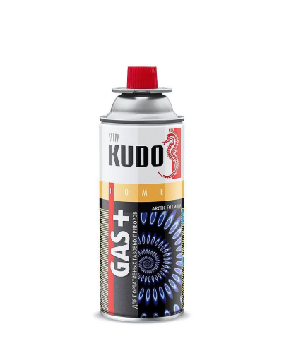 Баллон газовый цанговый Kudo KU-H403 (0,52 л) /12