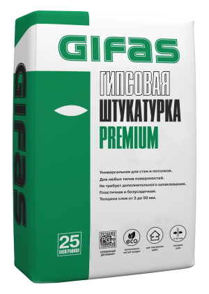 Штукатурка GIFAS PREMIUM (25 кг) /50