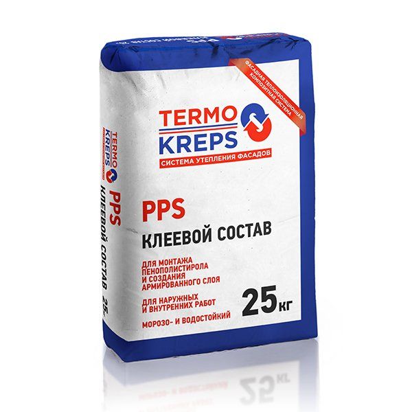 Клей для пенополистирола КРЕПС Termokreps PPS (25 кг) /56