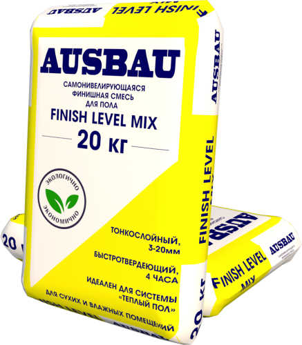 Пол финишный AUSBAU FINISH LEVEL MIX БТ 3-20 мм (20 кг) /56