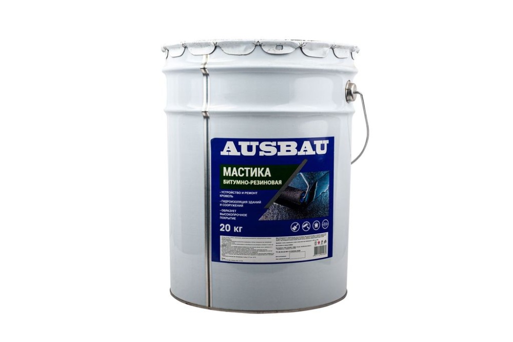 Мастика битумно-резиновая AUSBAU (20 кг) /36