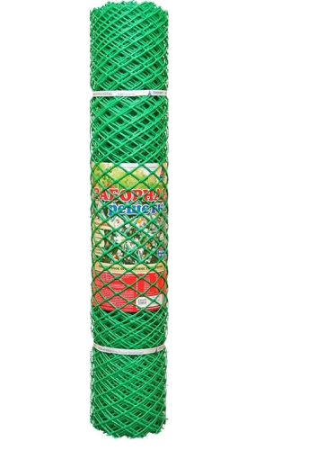 Сетка садовая (решетка) 35*35мм (1,2*10м), (3-35/1,2/10)