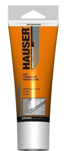 Клей монтажный Hauser строительный универсальный прозрачный (0,180 гр)