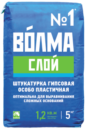 Штукатурка ВОЛМА Слой (5 кг) /240