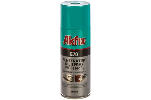 Смазка проникающая Akfix E70 (400 мл)/24