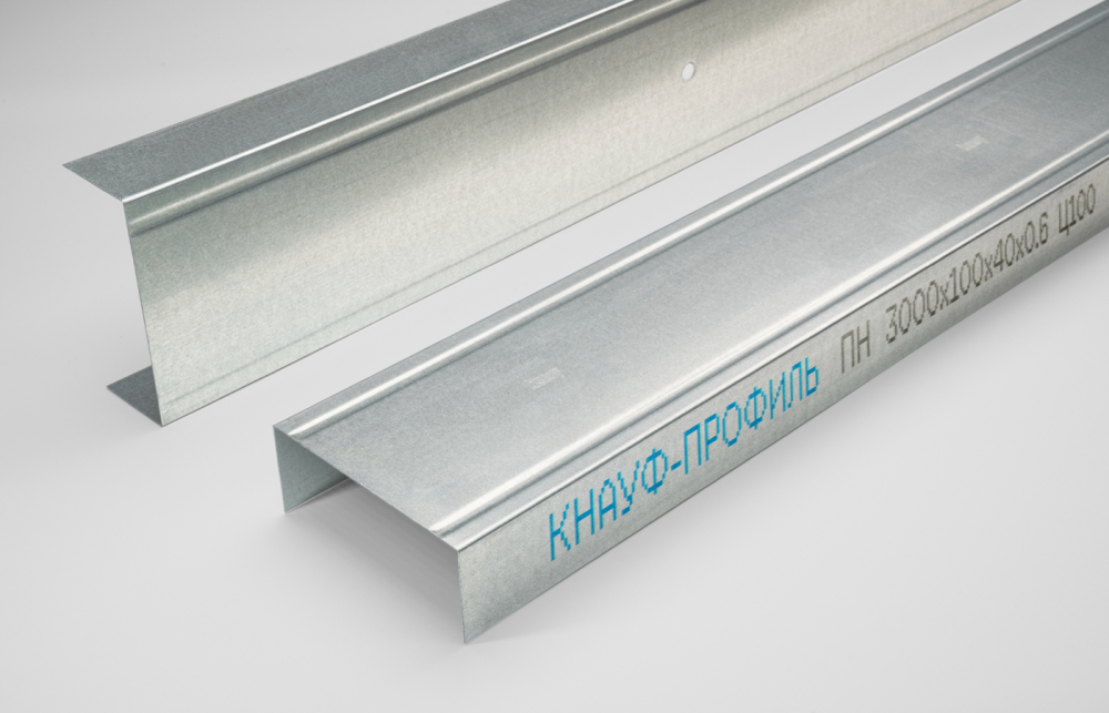 Профиль направляющий ПН-6 100х40х3000мм KNAUF (8/80)