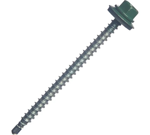 Саморез кровельный 4,8х70 RAL-5005 сигнально-синий дерево (1500шт)