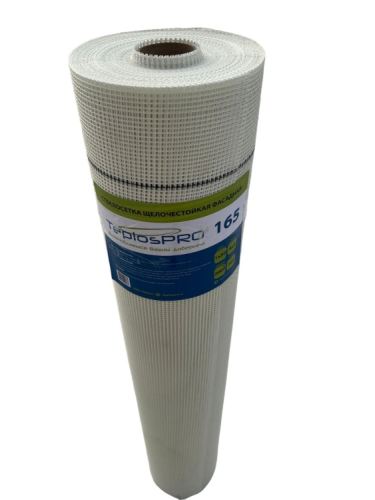 Сетка армирующая фасадная TeplosPRO-165 1х50м 2000Н (30рул)