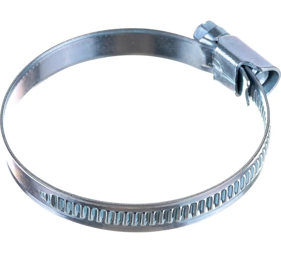 Хомут червячный 70-90/9 мм цинк (25 шт)