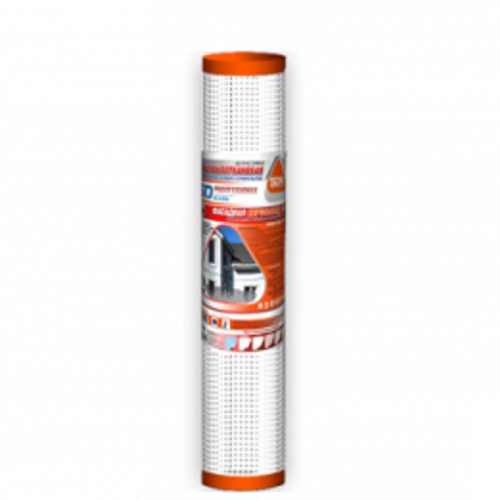 Сетка армирующая фасадная STROVER SR-2000M (SR-165) 1х50м 2000Н (30рул)