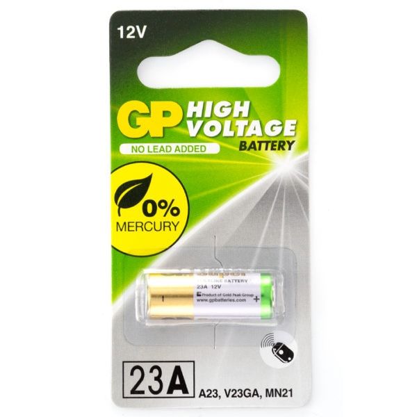 Батарейка алкалиновая GP High Voltage 23AFRA-2F1 Тип 23A