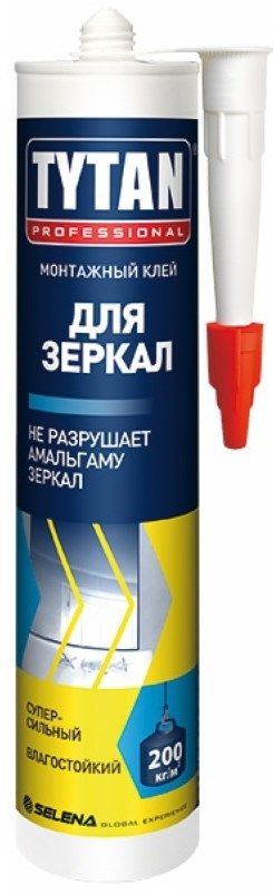 Клей монтажный Tytan для зеркал бежевый (0,310 л)
