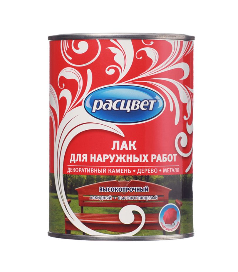 Лак Расцвет для наружной отделки (0,8 кг) /14