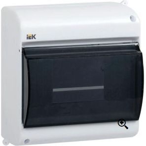Бокс пластиковый ОП КМПн 2/6 Krepta 3 IP30 для 6-х выключателей MKP42-N-06-30-09 IEK