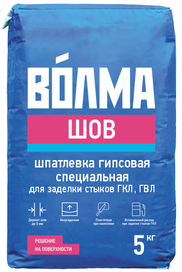 Шпатлевка ВОЛМА Шов (5 кг) /240
