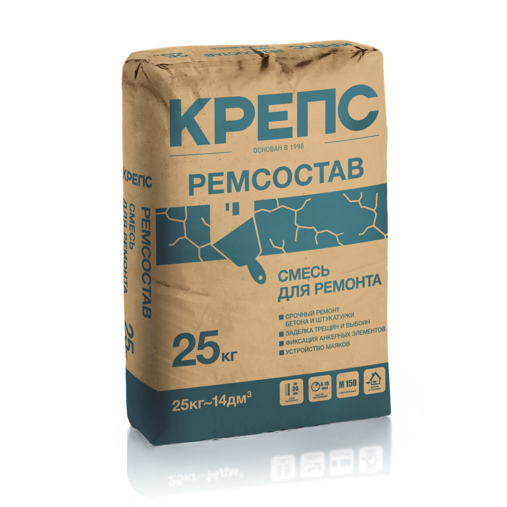Ремонтный состав КРЕПС РС (25 кг) /56