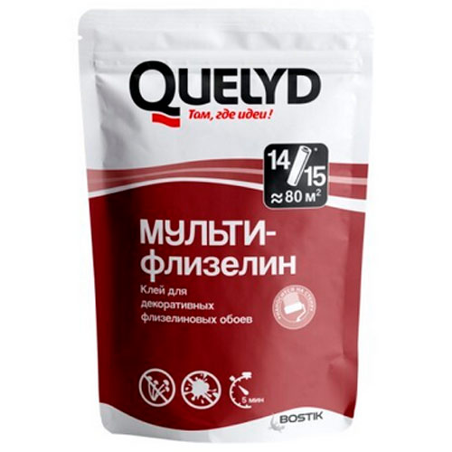 Клей обойный Quelyd Мульти-флизелин (0,450 кг)/16