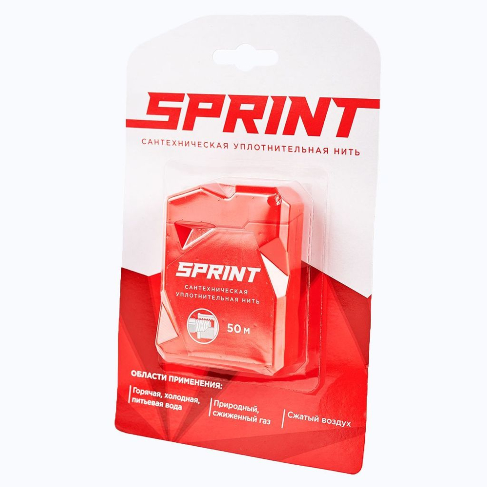 Уплотнительная нить Sprint 50м бокс блистер