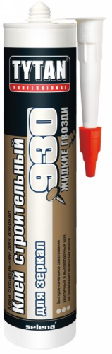 Клей монтажный Tytan Professional 930 для зеркал бежевый (0,380 кг)