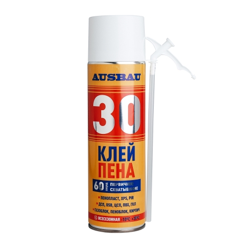 КЛЕЙ-ПЕНА AUSBAU 30 бытовая (650мл) /12