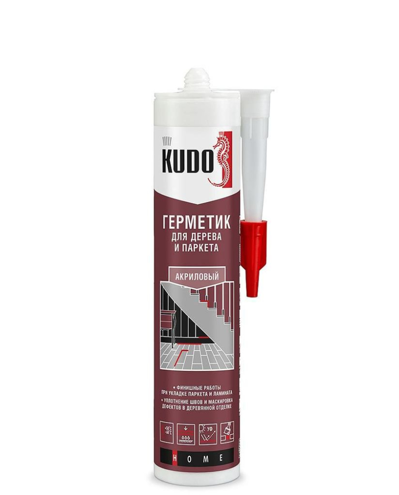 Герметик акриловый Kudo KSK-317 для дерева и паркета махагон (0,280л)/6