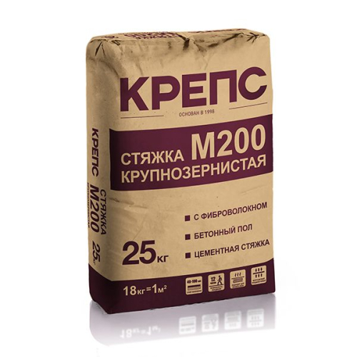 Пол стяжка КРЕПС М200 (25 кг) /56