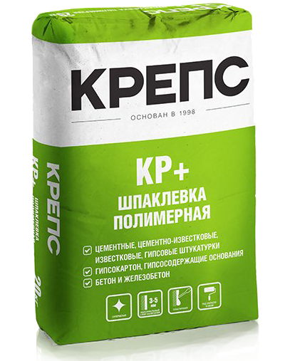 Шпатлевка КРЕПС KR Плюс белая (20 кг) /56
