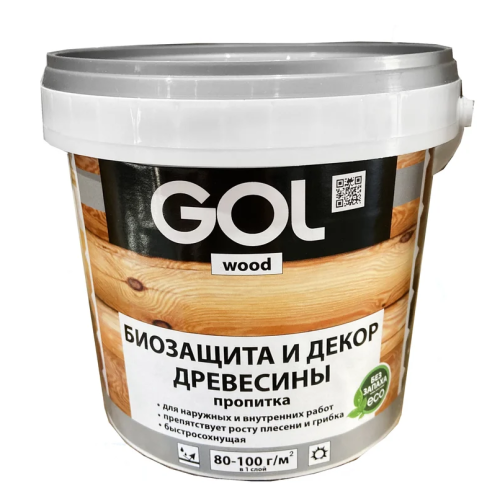 Пропитка GOLwood антисептик-супербио 1 кг