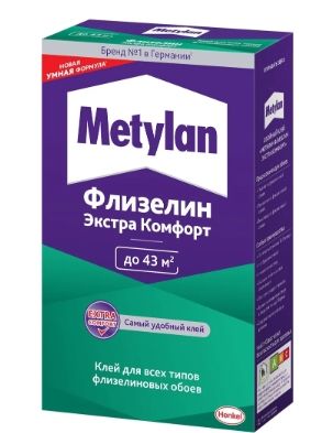Клей обойный Метилан Флизелин Экстра комфорт (300г) 3000296
