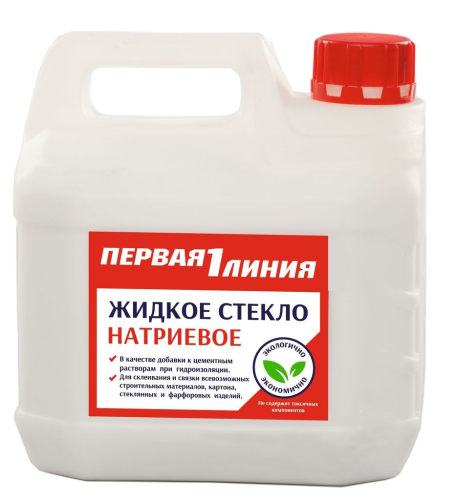 Жидкое стекло Первая линия (6 кг) /70