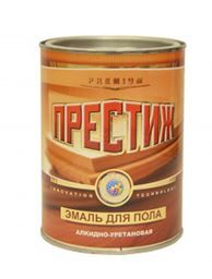 Эмаль для пола акриловая Престиж Золотисто-коричневая (0,9 кг)