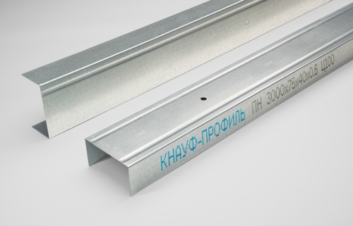 Профиль направляющий ПН-4 75х40х3000мм KNAUF (8/120)