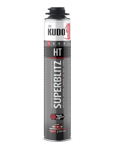 Клей-пена Kudo Superblitz Ht профессиональная всесезонная (1000мл) /12