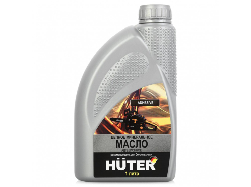 Масло Huter 80W90 цепное минеральное для техники 1,0л